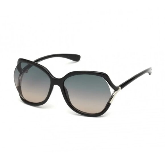 NEW TOM FORD WOMEN BLACK SUNGLASSES - Picture 1 of 3